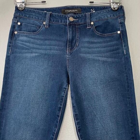 Liverpool Jeans Company Women's Skinny Jeans - Dark Blue - Picture 2 of 13